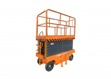 Подъемник ножничный передвижной 500 кг 6/8 м TOR GTJY AC 220В (от сети)